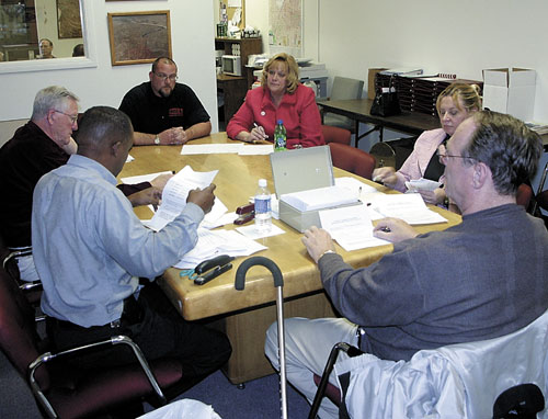 Counting the votes at the chamber of commerce