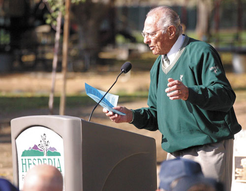 Veterans Day 2005 at Hesperia Lake