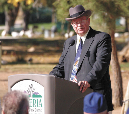 Veterans Day 2005 at Hesperia Lake