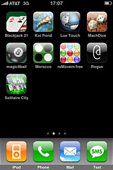 iPhone screen