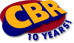 10 years of CBR logo