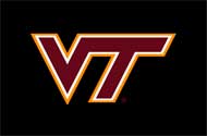 Black Virginia Tech flag