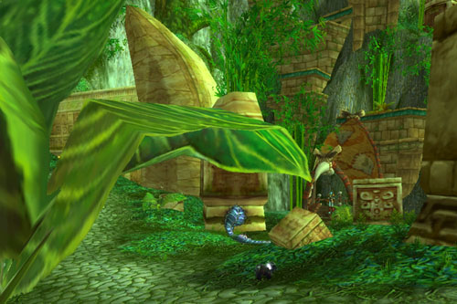 The ancient troll temple complex of Zul'Gurub